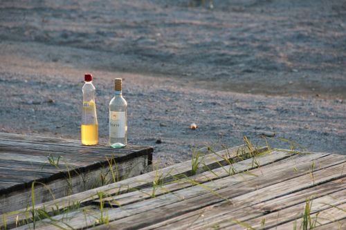 bottle alcohol still life