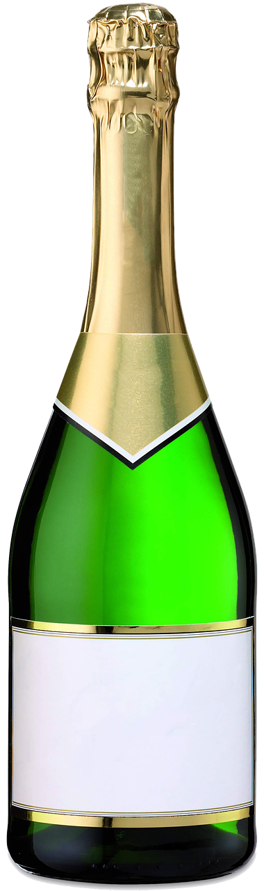 bottle of sparkling wine celebrate champagne