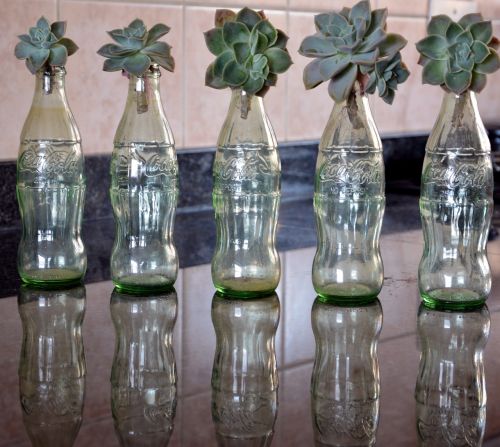 bottles decoration glass jar