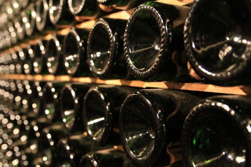 bottles basement winemaking