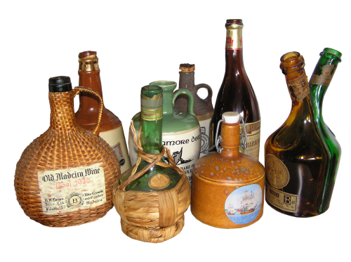 bottles old cut