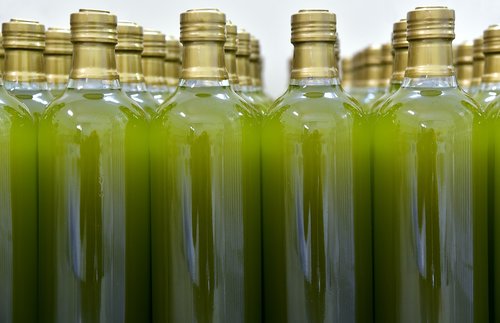bottles  olive oil  oil