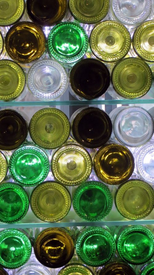 bottles glass color