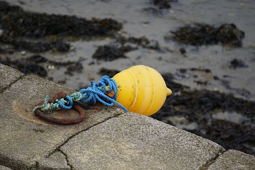 Buoy On The Dock
