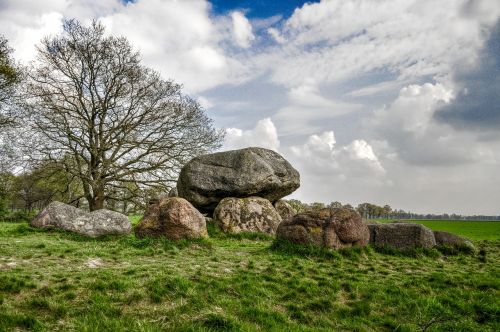 boulders rocks nature