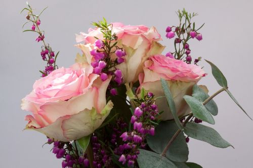 bouquet rose erika