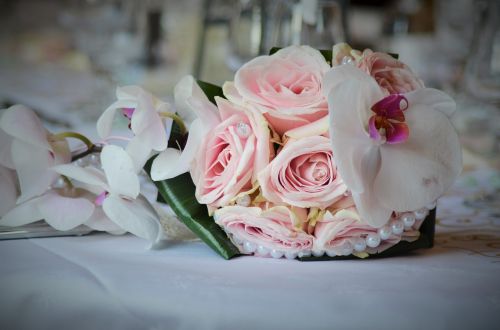 bouquet wedding wedding pink