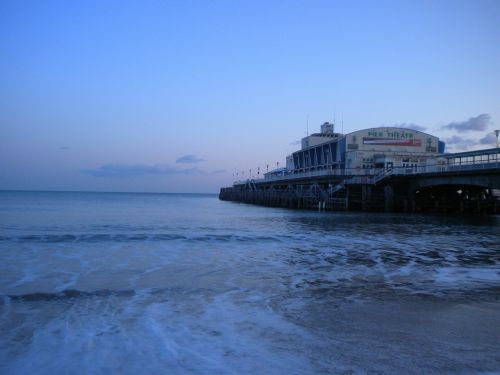 bournemouth pier beach england