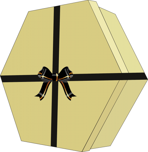 bow decorative gift box