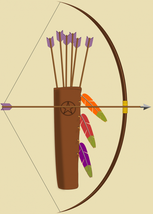 bow arrows quiver