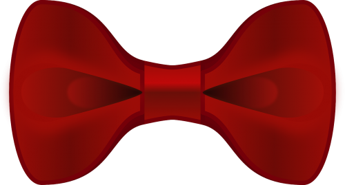 bow red tie