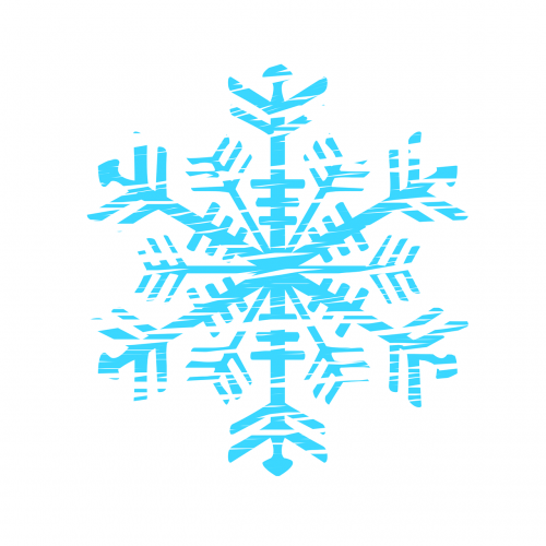 bow snowflake snow
