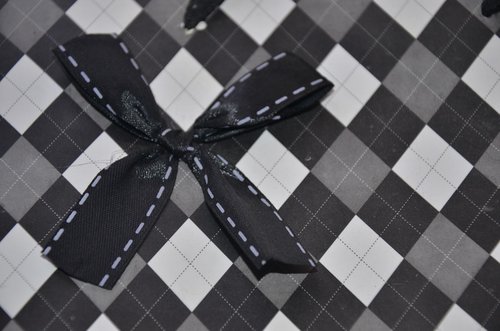 bow  gift  black