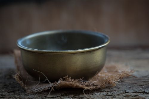 bowl brass brass bowl