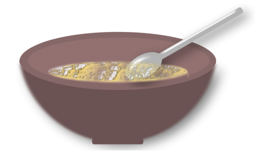 bowl spoon food