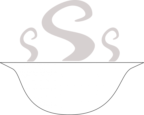 bowl soup plain