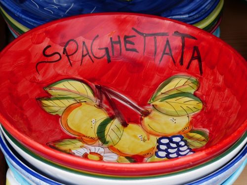 bowl plate pasta plate