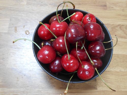 bowl of cherries cherry cherries