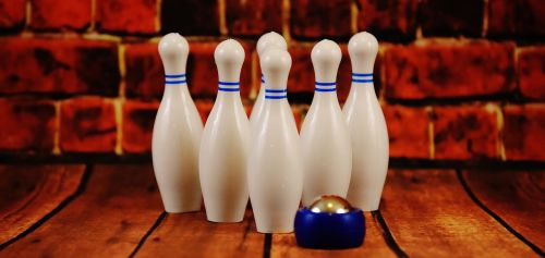 bowling white plastic