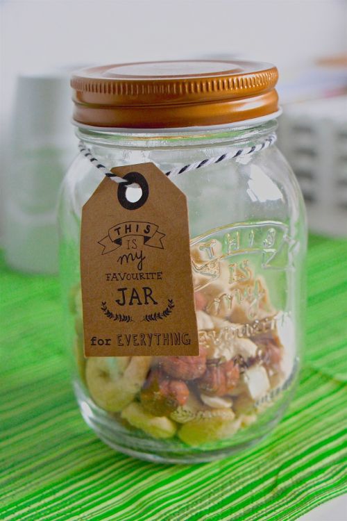 box glass jar