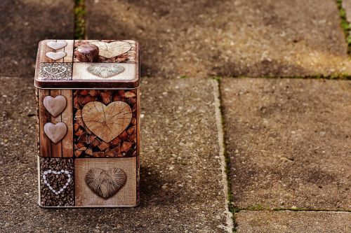 box heart love