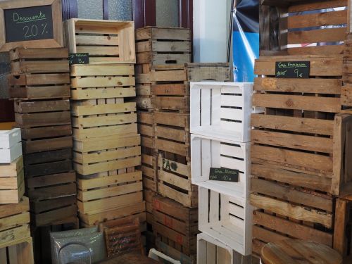 box storage wood