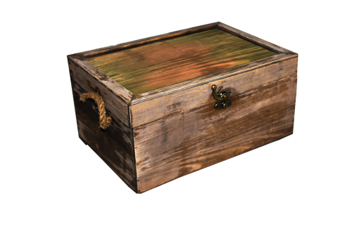 box closed box wood