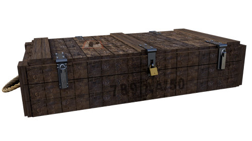 box wood ammo box
