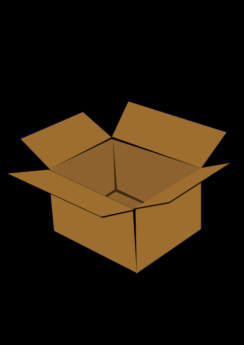 box brown cardboard