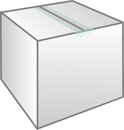 box white abstract