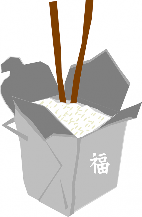 box chinese rice