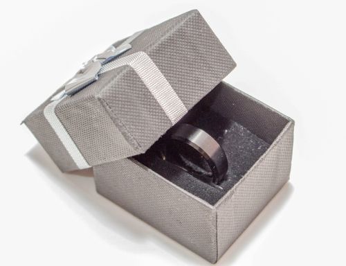 box isolated packaging