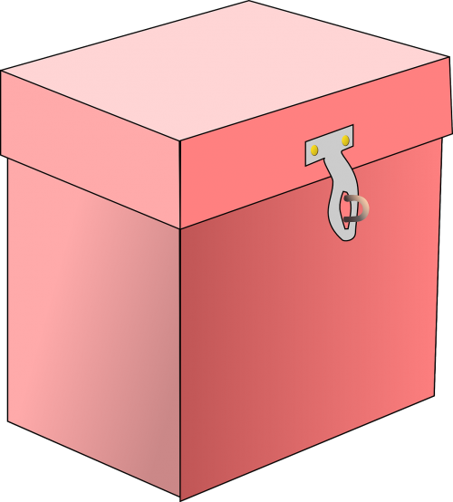 box pink closed