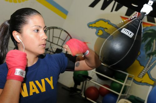 boxer female training