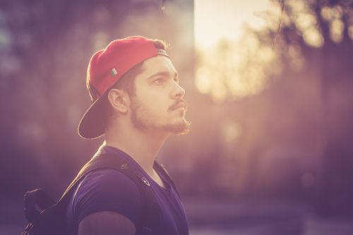 boy portrait beard