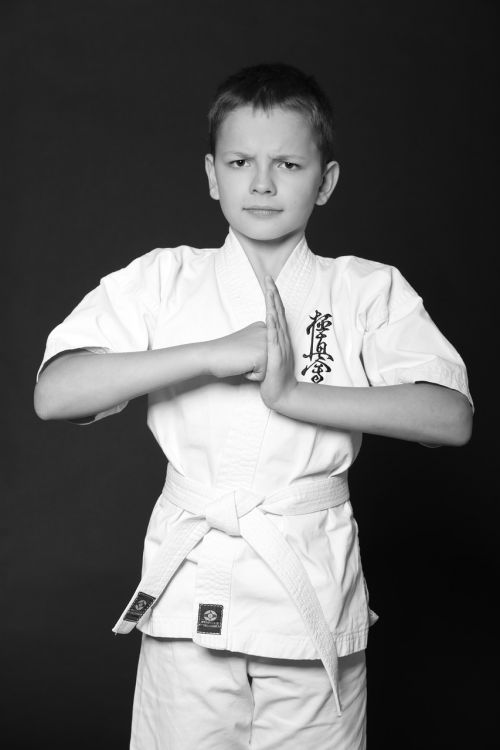 boy teen karate