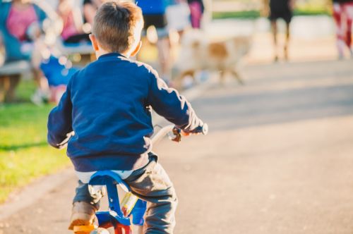 boy bike kid