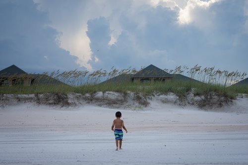 boy  storm  nature