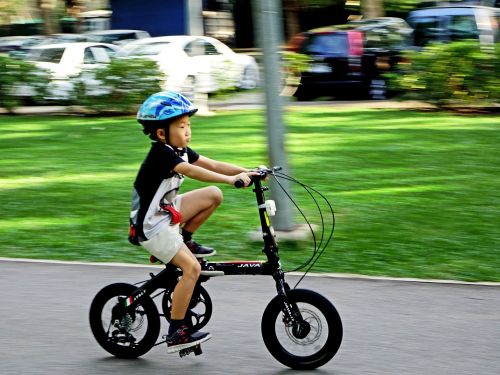 boy kid bicycle