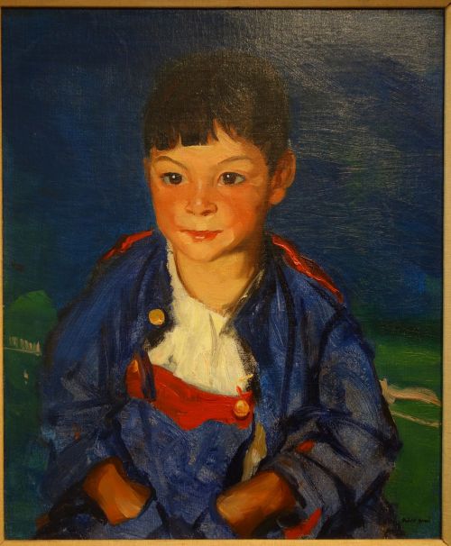 boy oil canvas