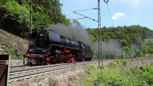 br 01 steam locomotive geislingen-climb