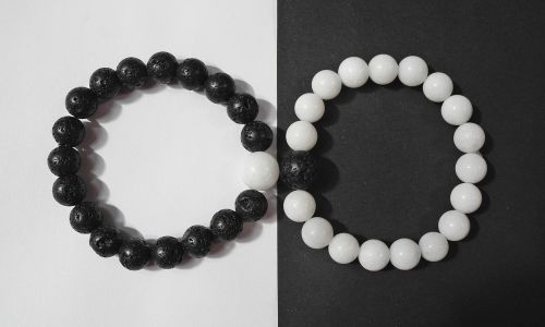 bracelet jin jang yin-yang