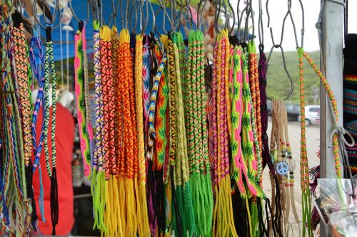 bracelets beach colors