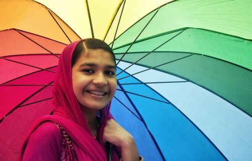 braces rainbow smile