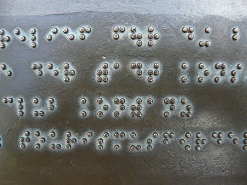 braille font keys