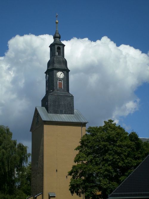 brand-erbisdorf mountain town steeple