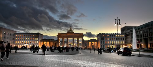 brandenburg gate  berlin  landmark