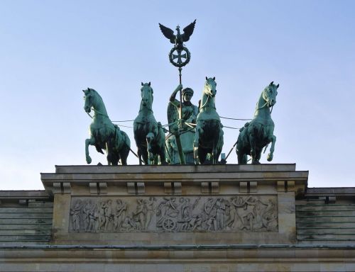 brandenburg gate quadriga berlin