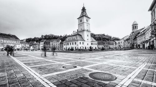 brasov cityscape transylvania