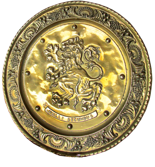 brass plaque decorative